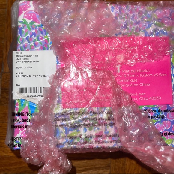 NWT Lilly Pulitzer Trinket dish Multi Cherry on top - Picture 5 of 12